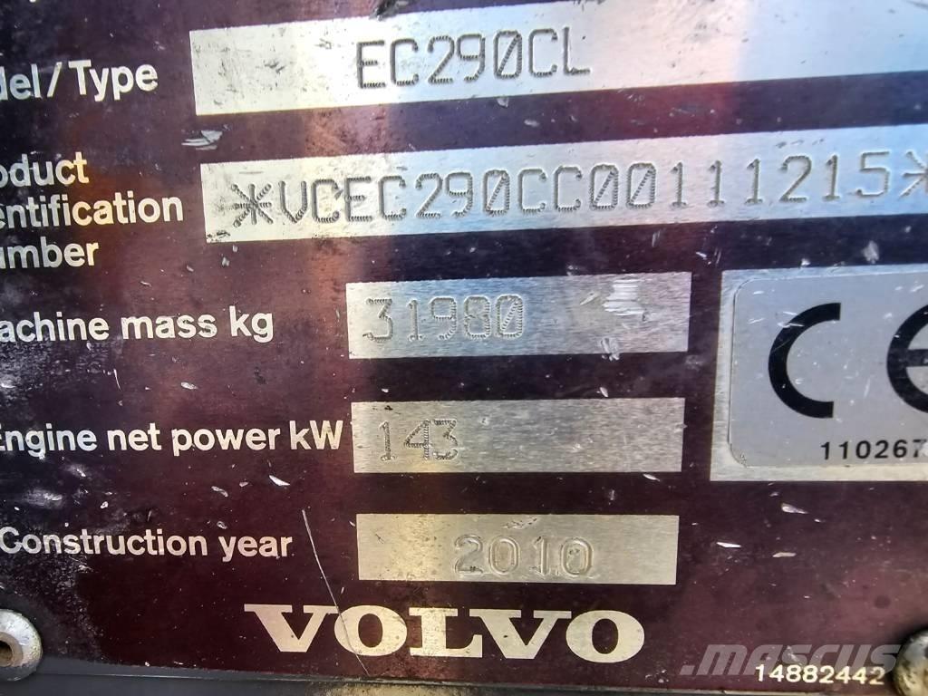 Volvo EC 290 C L Paletli ekskavatörler