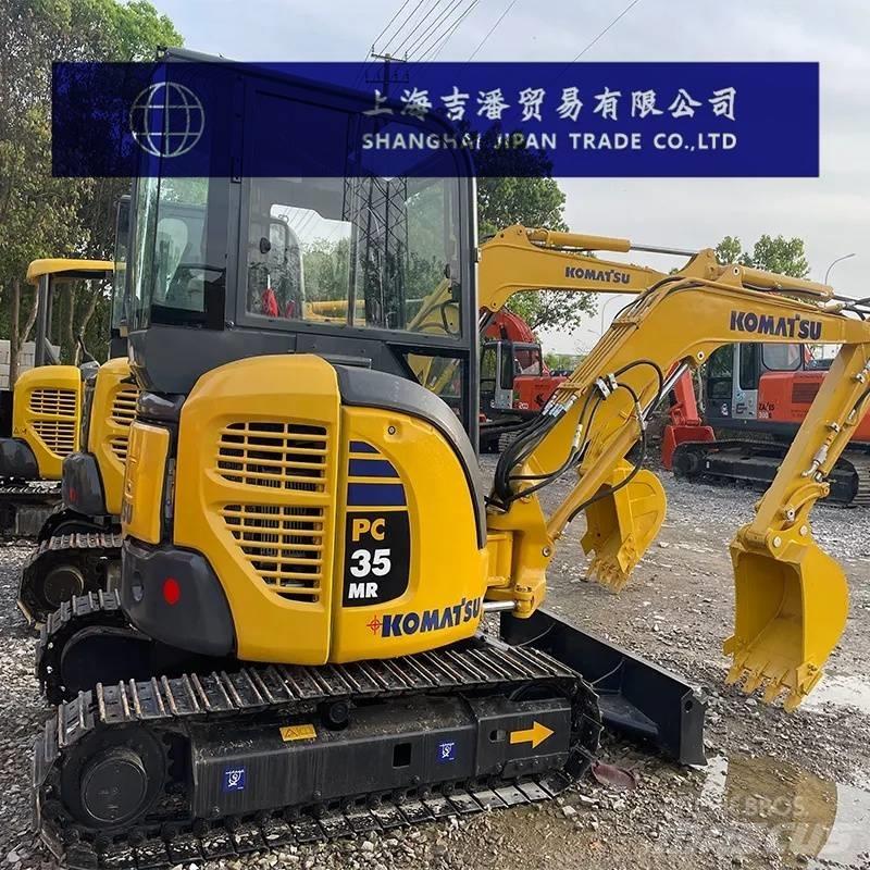 Komatsu PC 35 MR Mini ekskavatörler, 7 tona dek