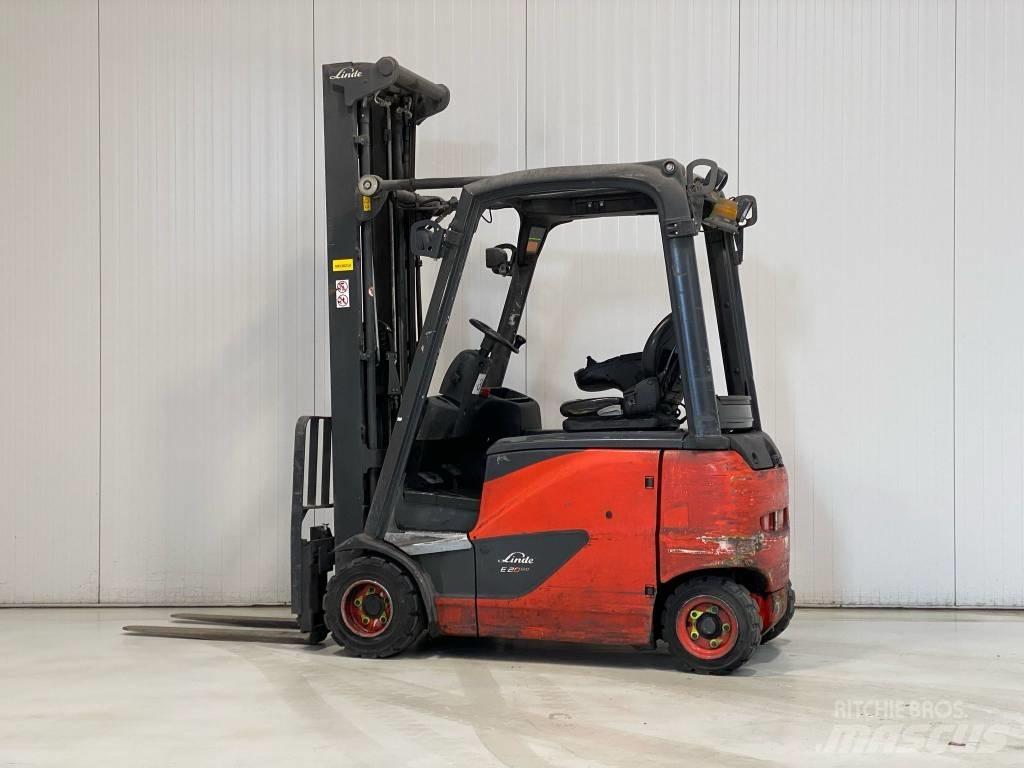 Linde E20PH-02 Elektrikli forkliftler
