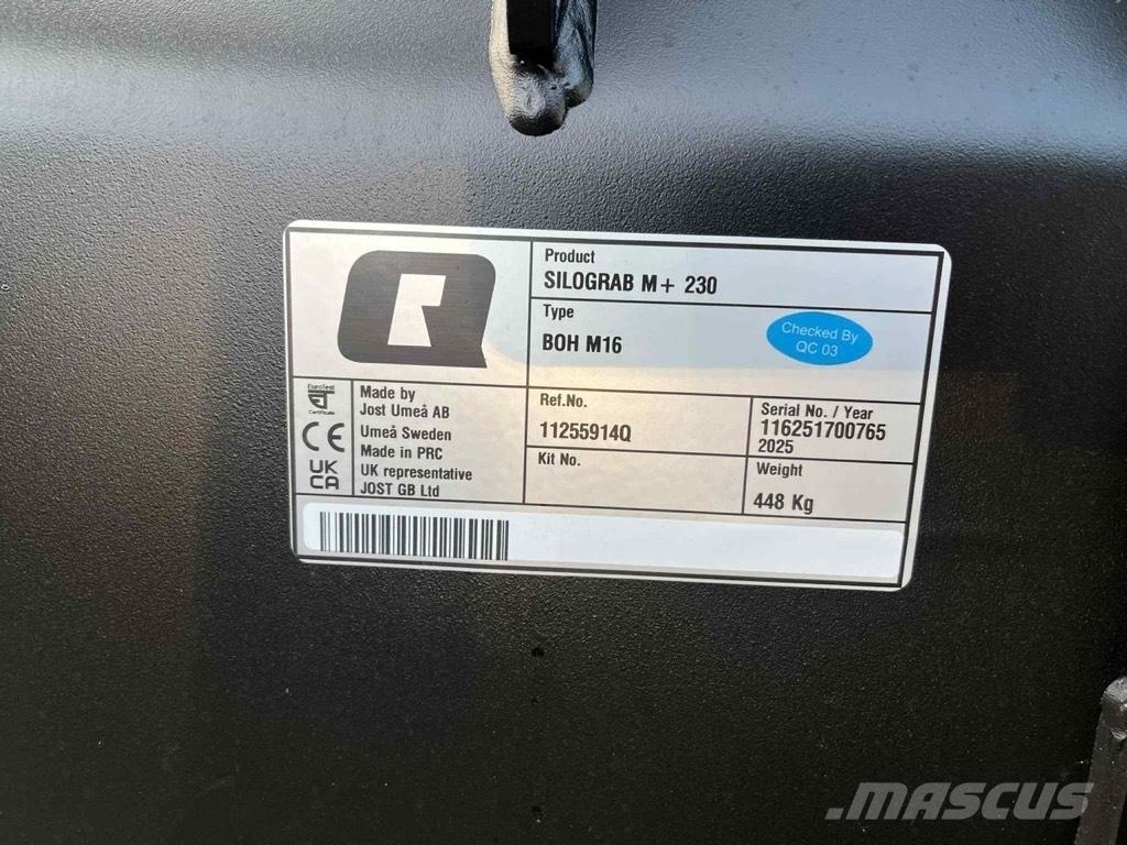 Ålö Silograb M+ 230cm Ön yükleyici ve kazicilar