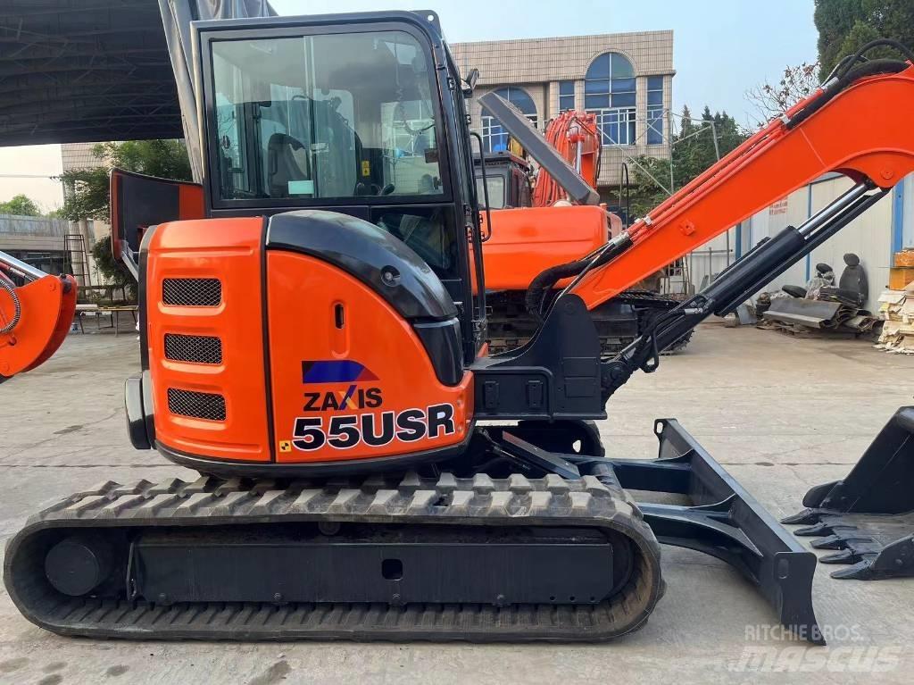 Hitachi zx55USR Mini ekskavatörler, 7 tona dek