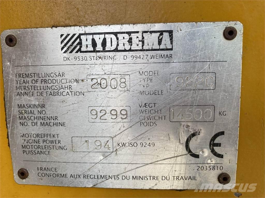 Hydrema 922C Belden kirma kamyonlar
