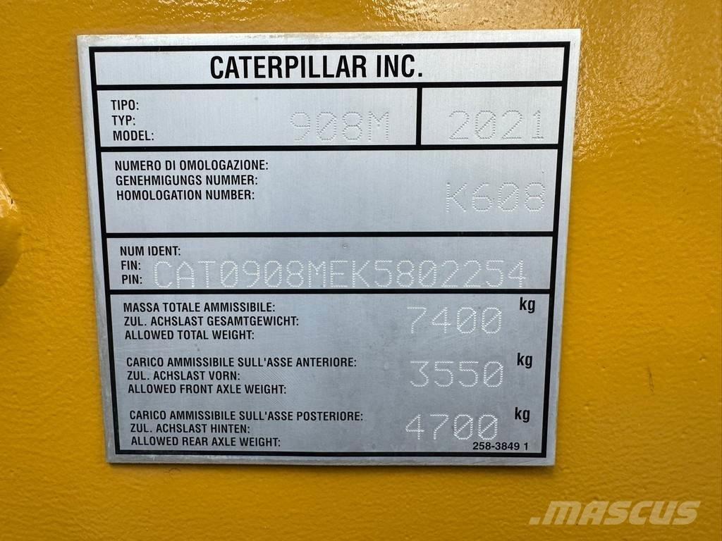 CAT 908M Tekerlekli yükleyiciler