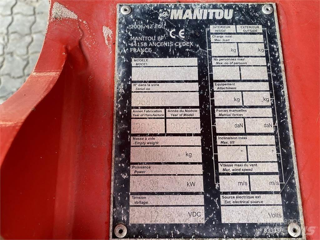 Manitou 200ATJ RC Körüklü personel platformları