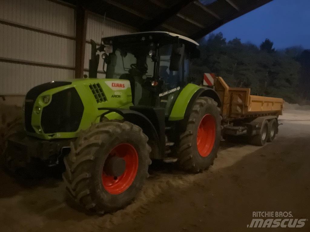 CLAAS ARION 650 cis + Traktörler