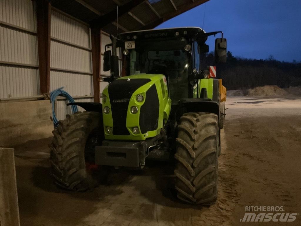 CLAAS ARION 650 cis + Traktörler