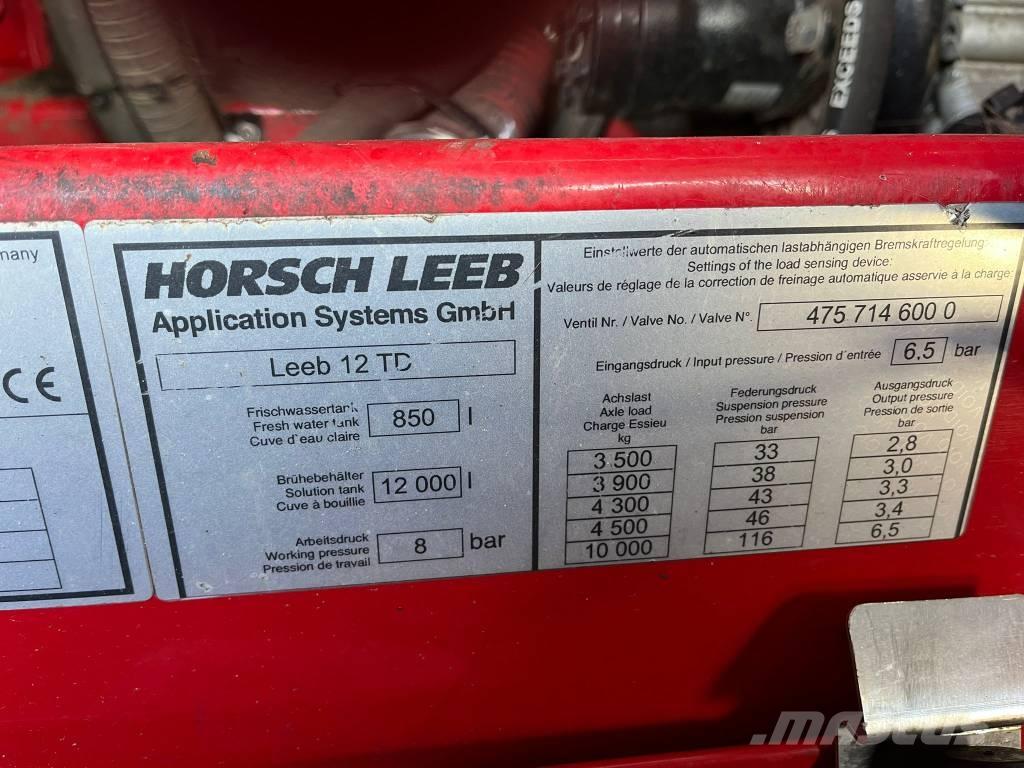 Horsch Leeb 12 TD Çekilir pülverizatörler