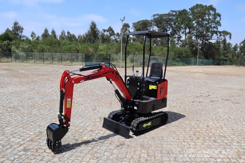 JPC HT 12 Mini ekskavatörler, 7 tona dek