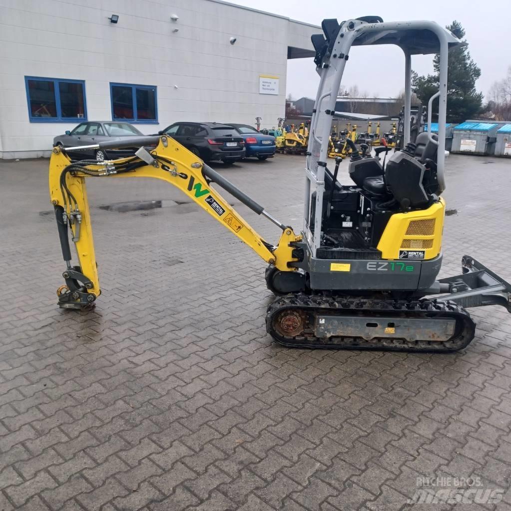 Wacker Neuson EZ17e Paletli ekskavatörler