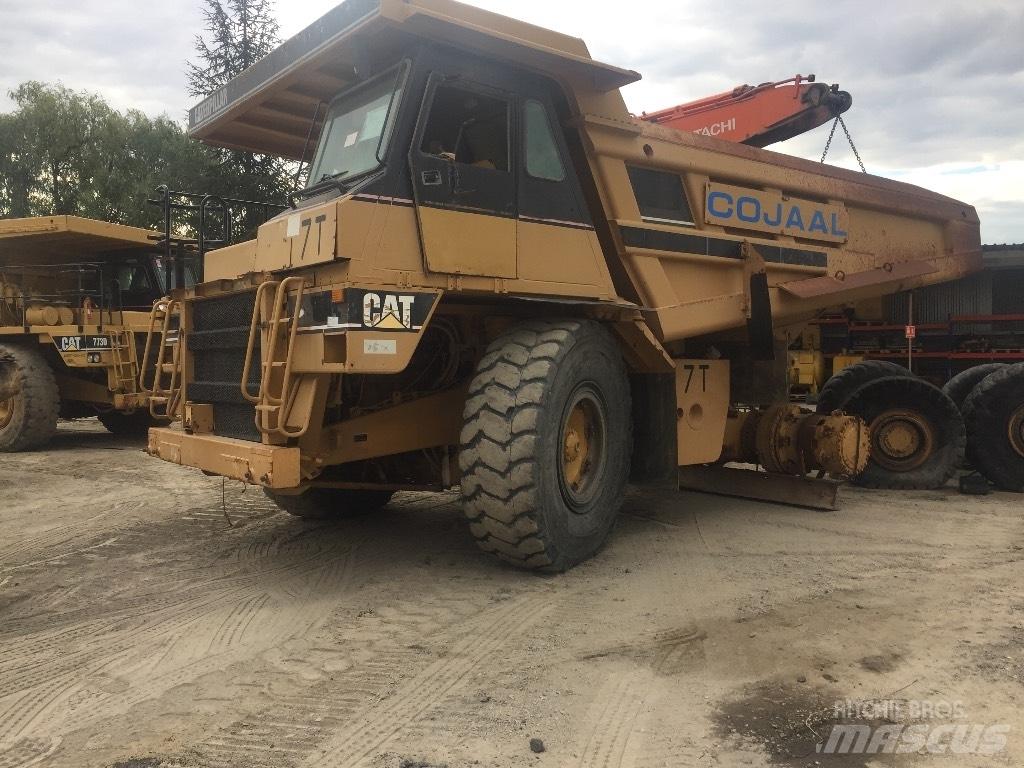 CAT 773E Yol disi kaya kamyonu