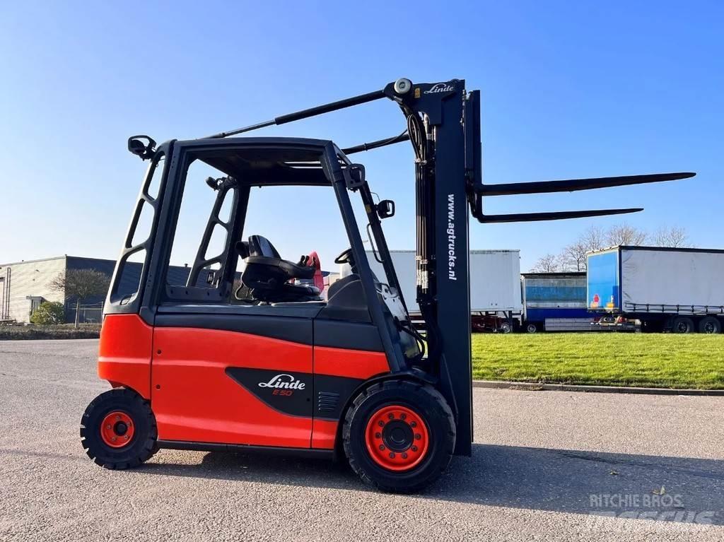 Linde E50HL-01 Elektrikli forkliftler