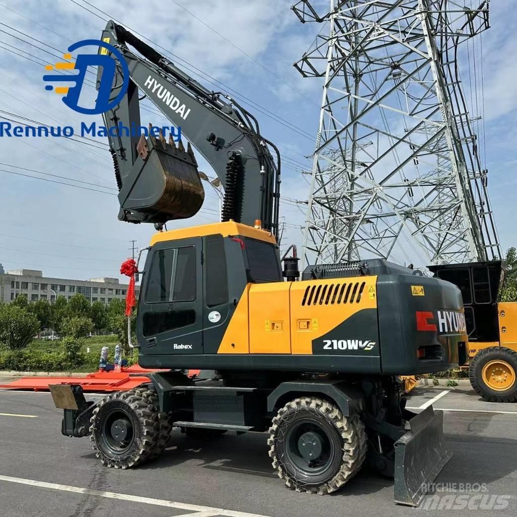 Hyundai 210W-9 Lastik tekerli ekskavatörler