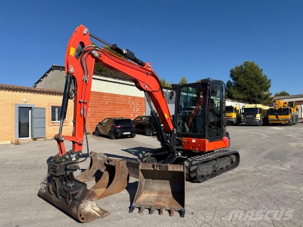 Kubota KX 060-5 Mini ekskavatörler, 7 tona dek
