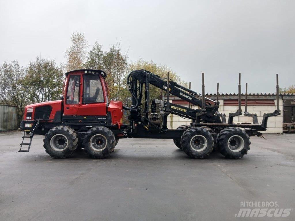 Komatsu 855 Tomruk yükleyici traktörler