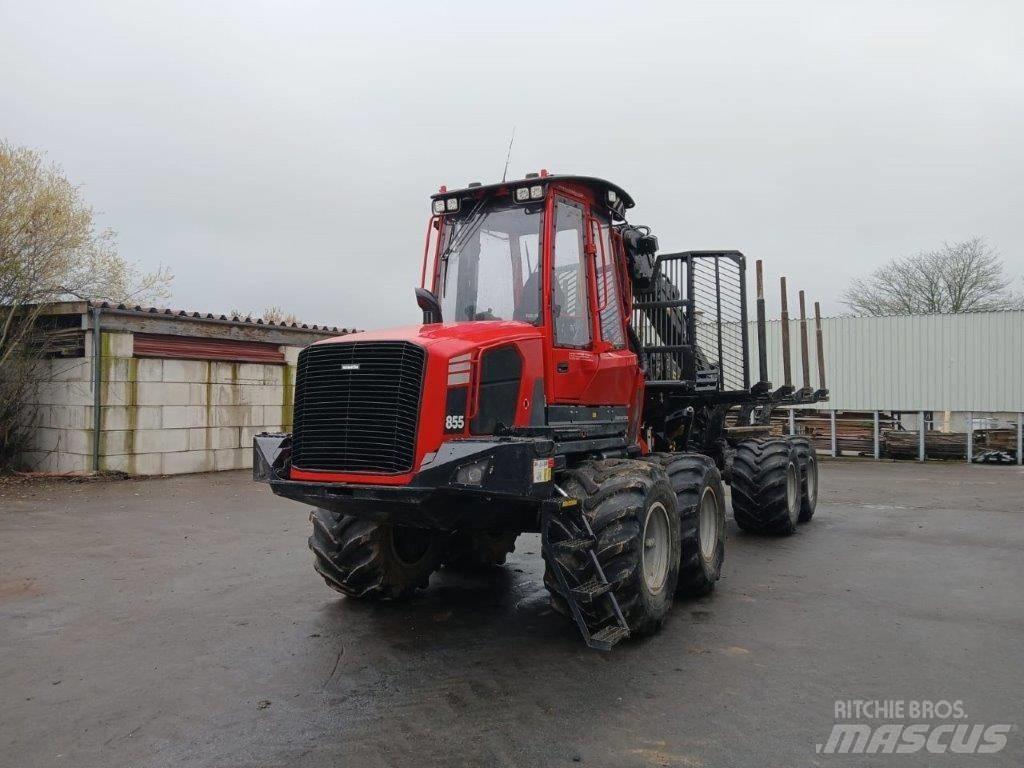Komatsu 855 Tomruk yükleyici traktörler