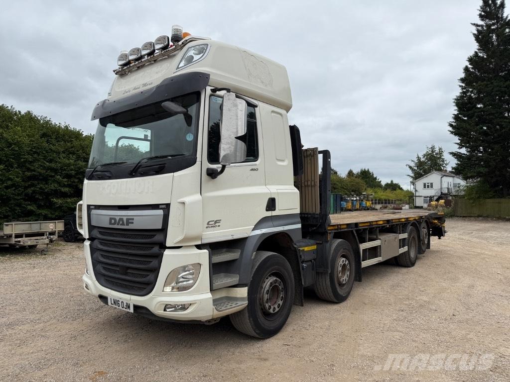 DAF CF 460 Düz Platformlu Oto Çekiciler/vinçli kamyonlar
