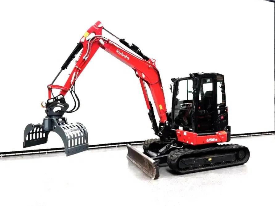 Kubota U56-5 Mini ekskavatörler, 7 tona dek