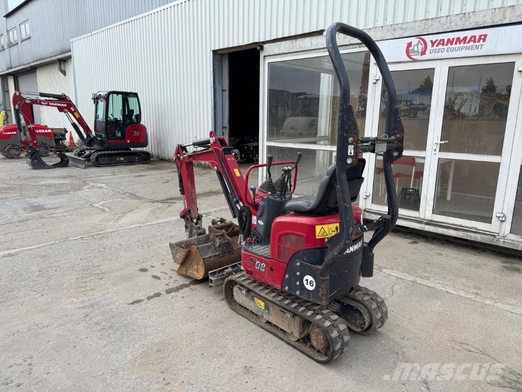Yanmar SV08 (1D477) Mini ekskavatörler, 7 tona dek