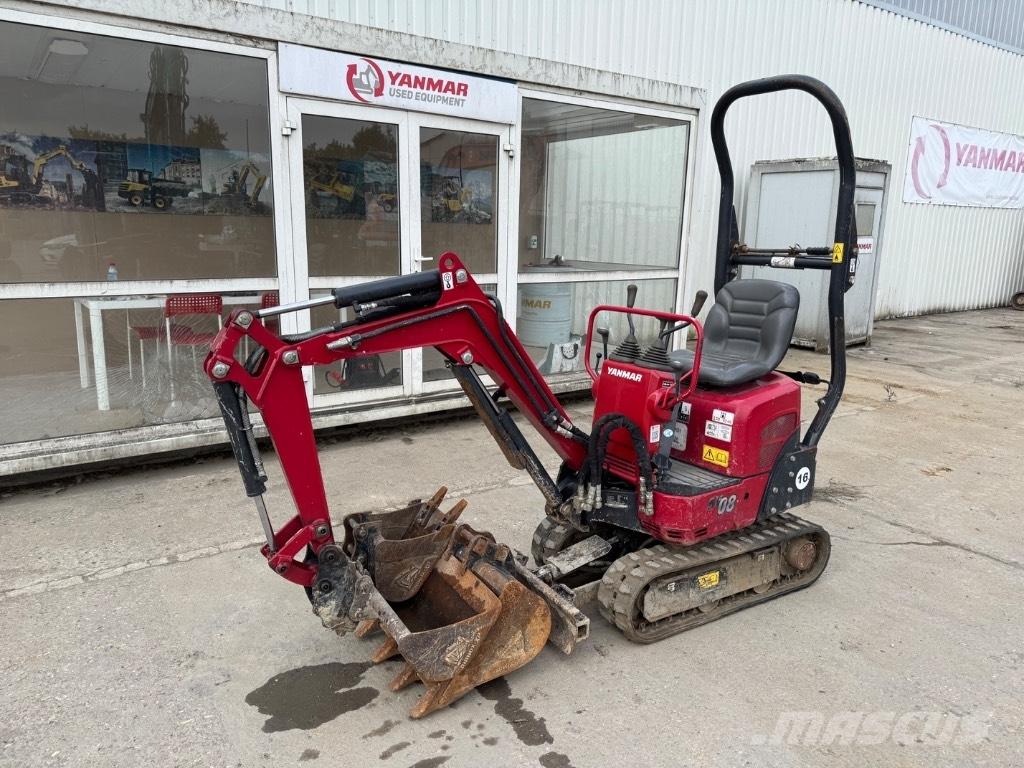 Yanmar SV08 (1D477) Mini ekskavatörler, 7 tona dek