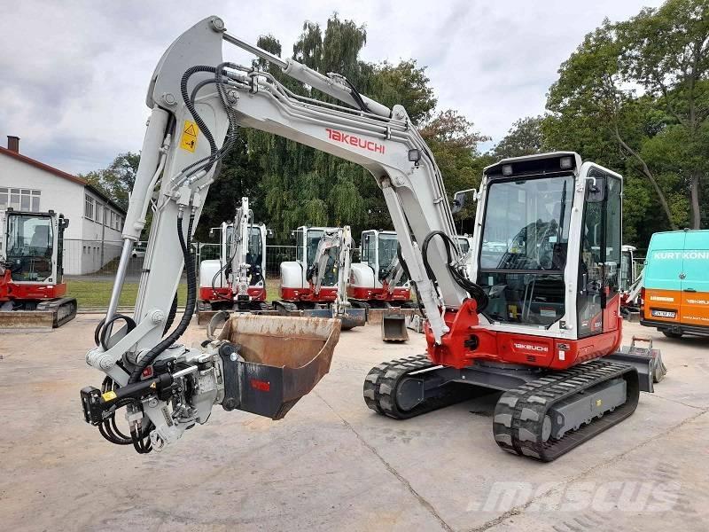 Takeuchi TB 250-2 Mini ekskavatörler, 7 tona dek