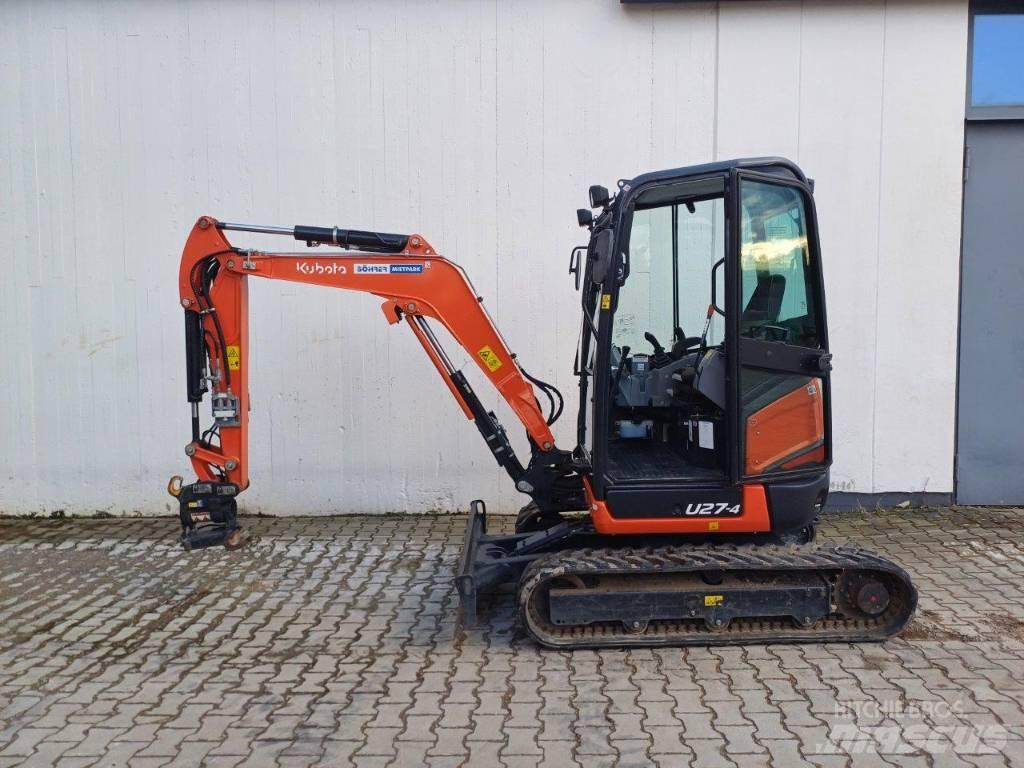 Kubota U 27-4 Mini ekskavatörler, 7 tona dek