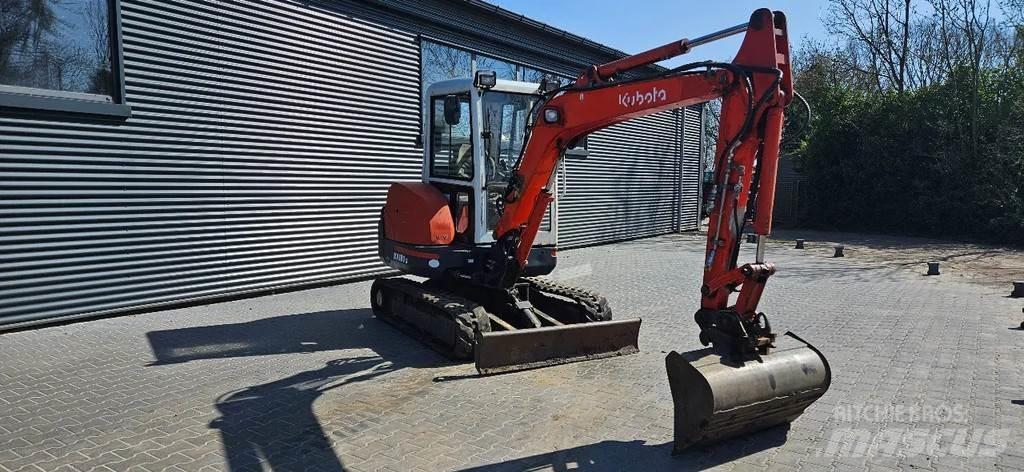 Kubota KX 101 - 3 Mini ekskavatörler, 7 tona dek