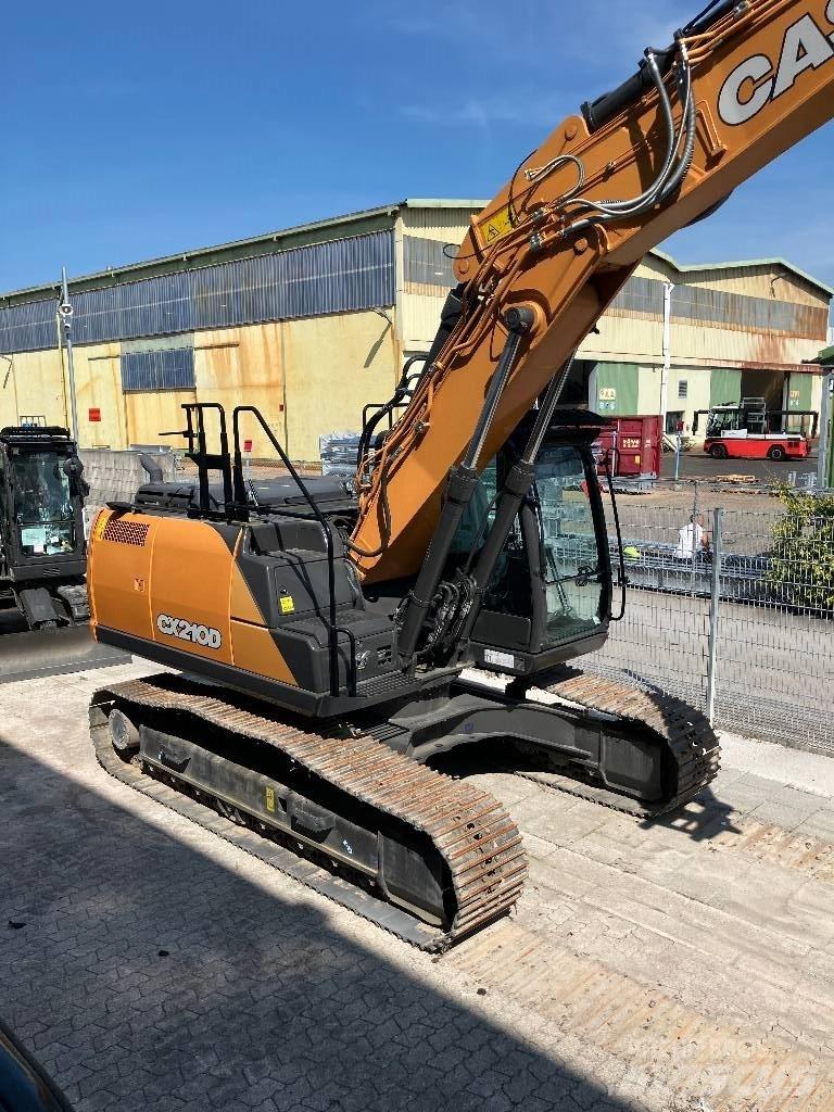 CASE CX 210 D Paletli ekskavatörler