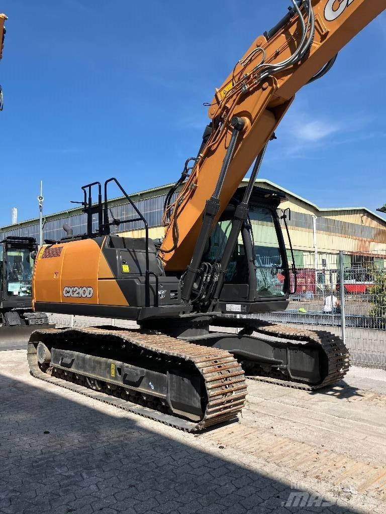 CASE CX 210 D Paletli ekskavatörler