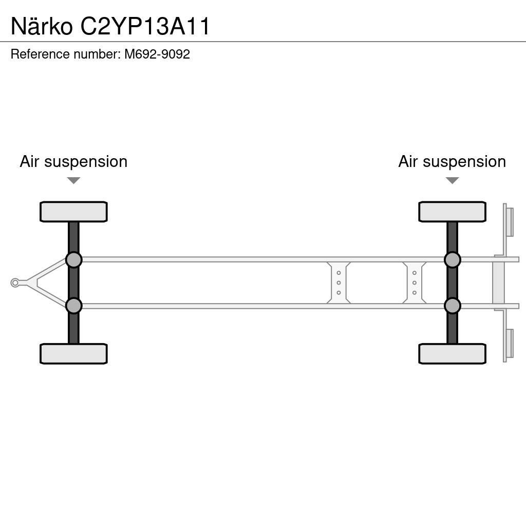 Närko C2YP13A11 Kayar tenteli çekiciler