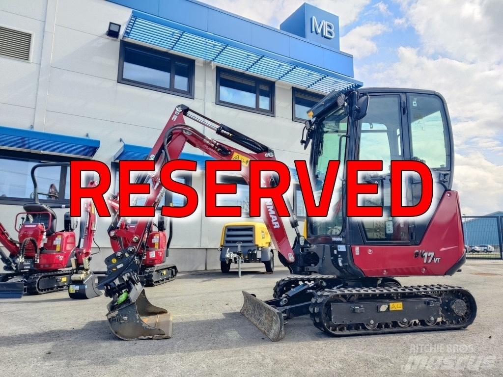 Yanmar SV17-VT Mini ekskavatörler, 7 tona dek