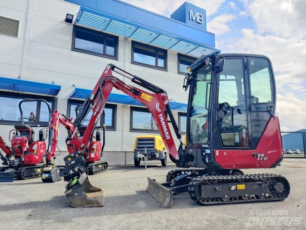 Yanmar SV17-VT Mini ekskavatörler, 7 tona dek