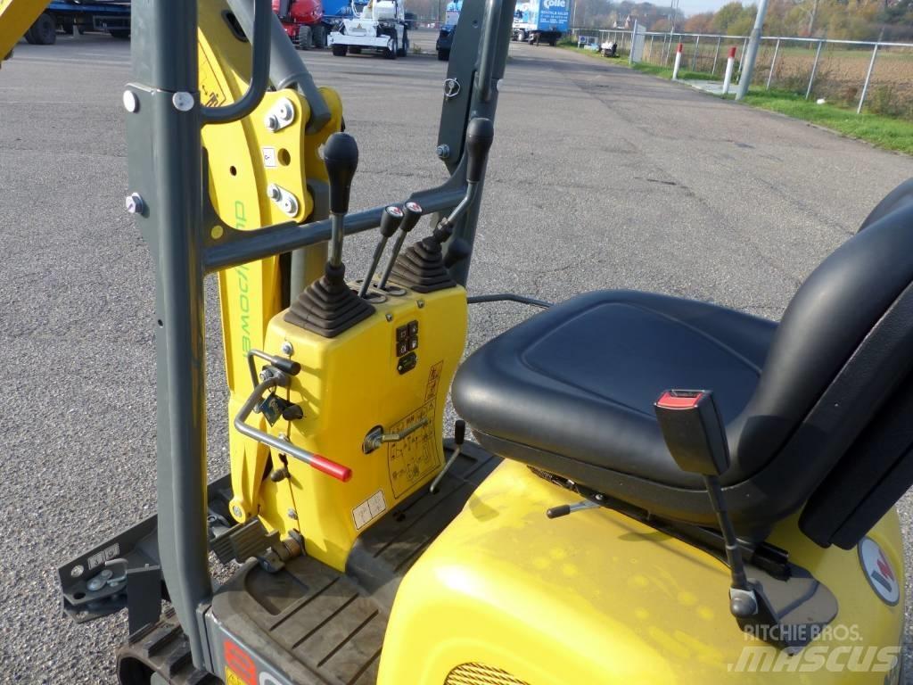 Wacker Neuson 803 Mini ekskavatörler, 7 tona dek