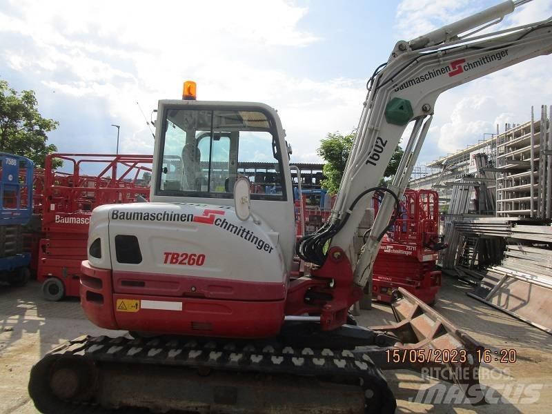 Takeuchi TB260 Mini ekskavatörler, 7 tona dek