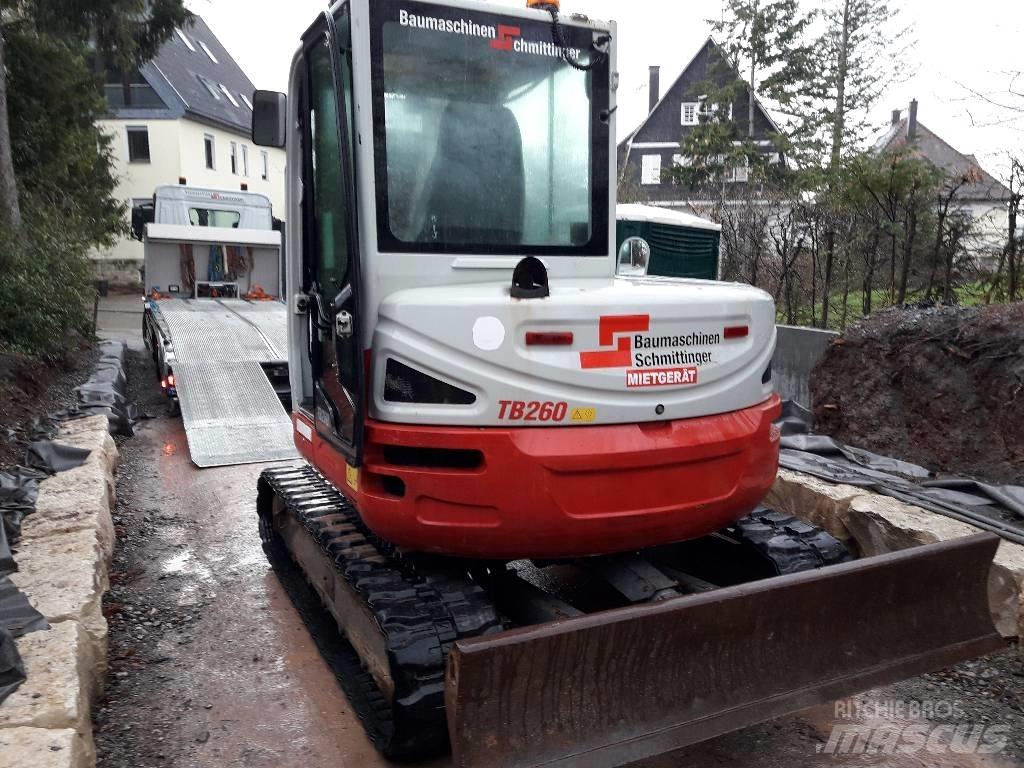 Takeuchi TB260 Mini ekskavatörler, 7 tona dek