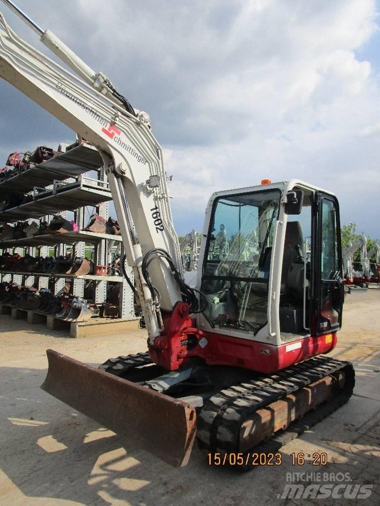 Takeuchi TB260 Mini ekskavatörler, 7 tona dek
