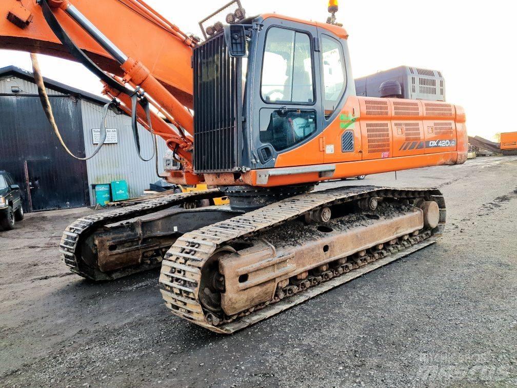 Doosan DX 420 LC-3 Paletli ekskavatörler