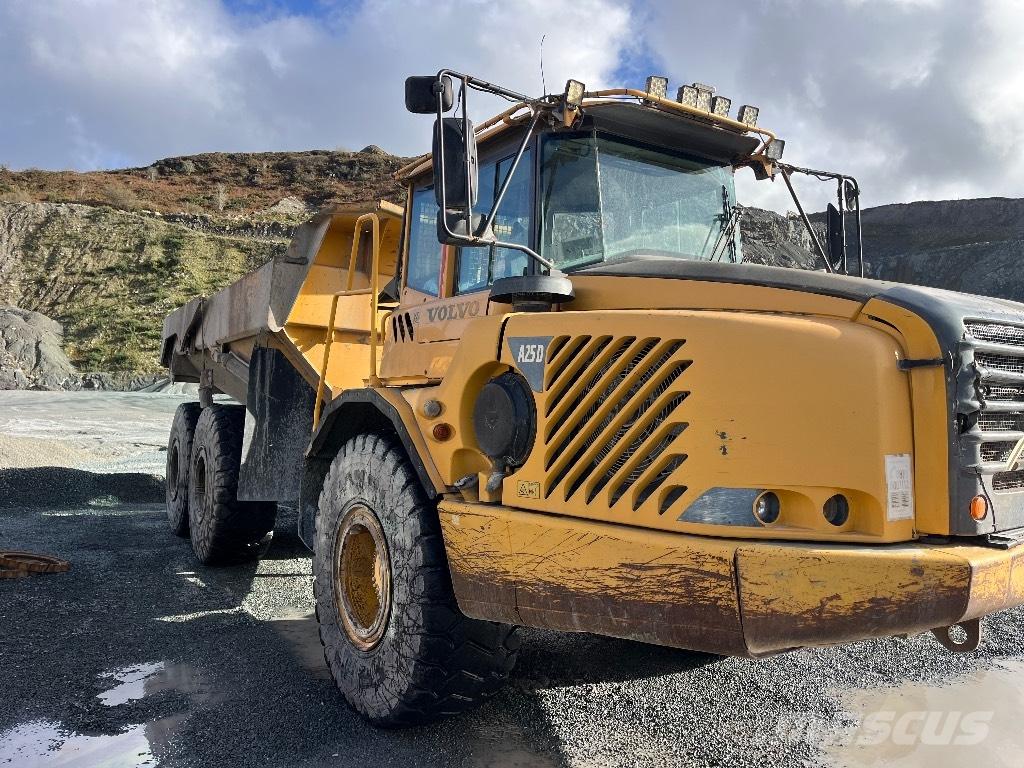 Volvo A 25 D Belden kirma kaya kamyonu
