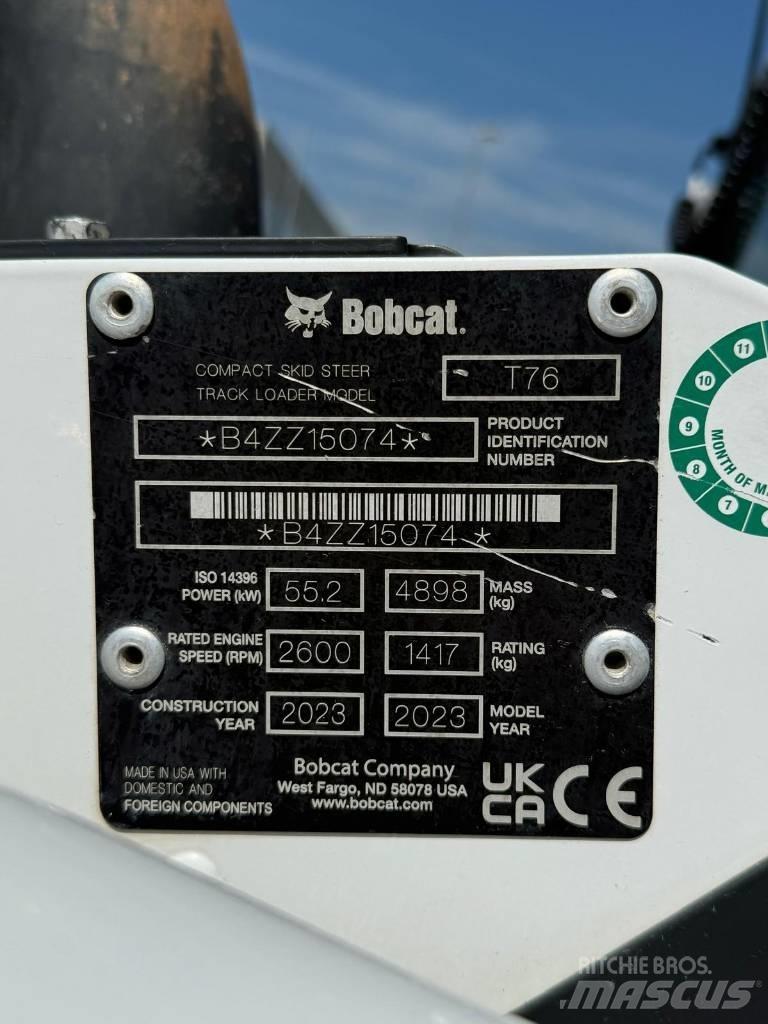 Bobcat T 76 Paletli yükleyiciler