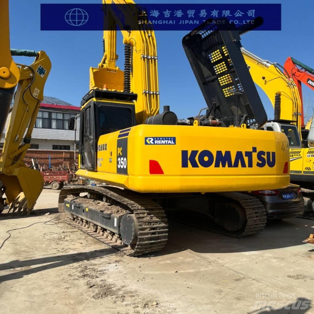 Komatsu PC 350 Paletli ekskavatörler