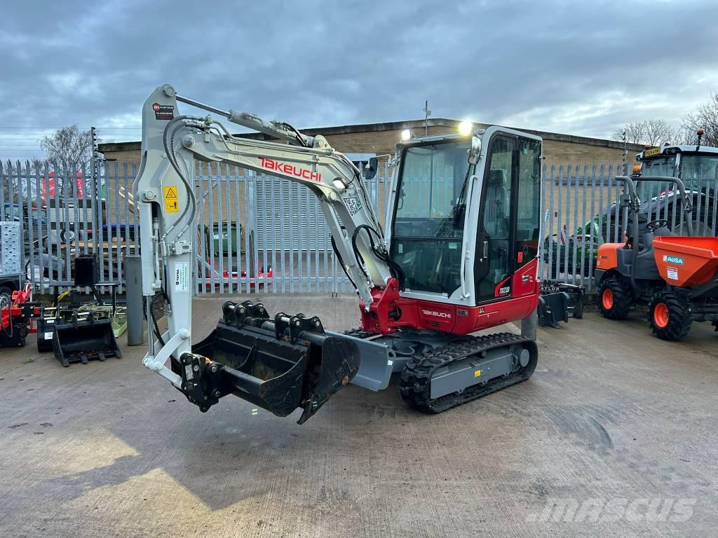 Takeuchi TB 230 Mini ekskavatörler, 7 tona dek
