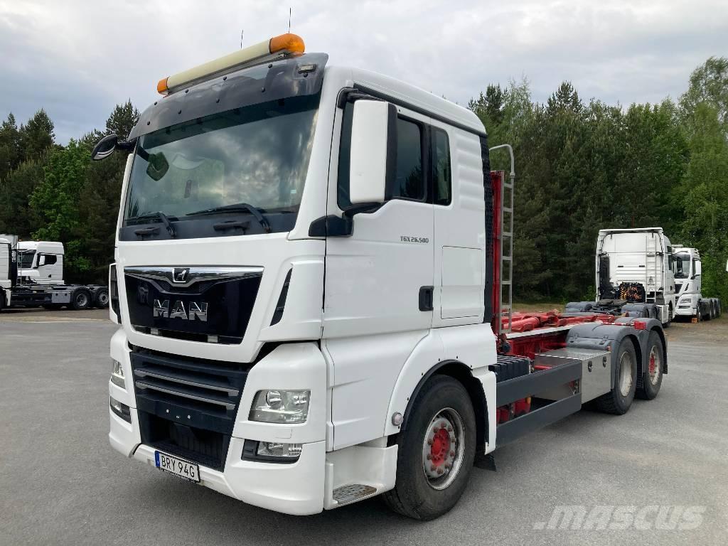 MAN TGX 26.500 6X2 Vinçli kamyonlar