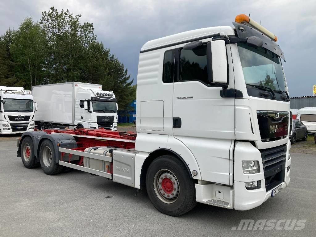 MAN TGX 26.500 6X2 Vinçli kamyonlar