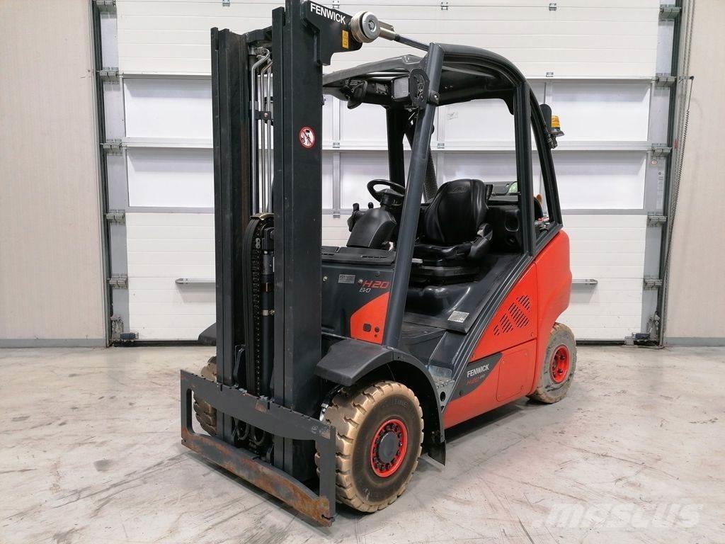 Linde H20T-02/600 LPG'li forkliftler