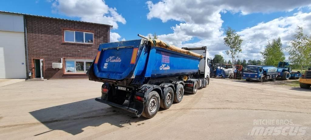 Schmitz Gotha SKI24 Hidroliftli yari çekiciler