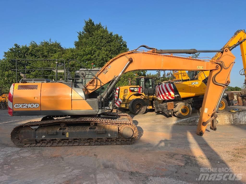 CASE CX 210 D Paletli ekskavatörler