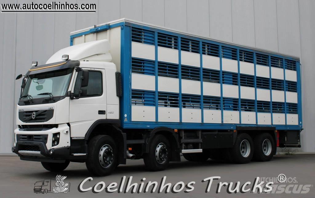 Volvo FMX 420 Hayvan nakil kamyonlari