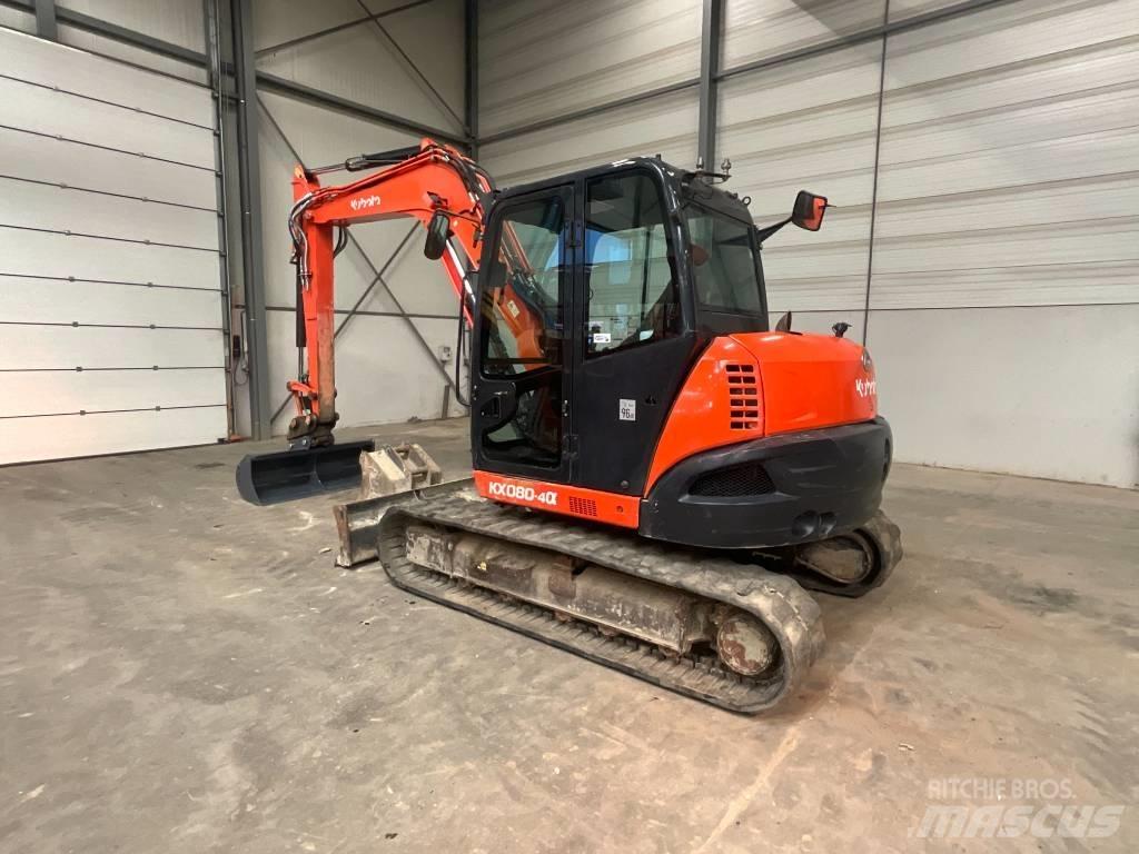 Kubota KX 080-4 A Midi ekskavatörler 7 - 12 t
