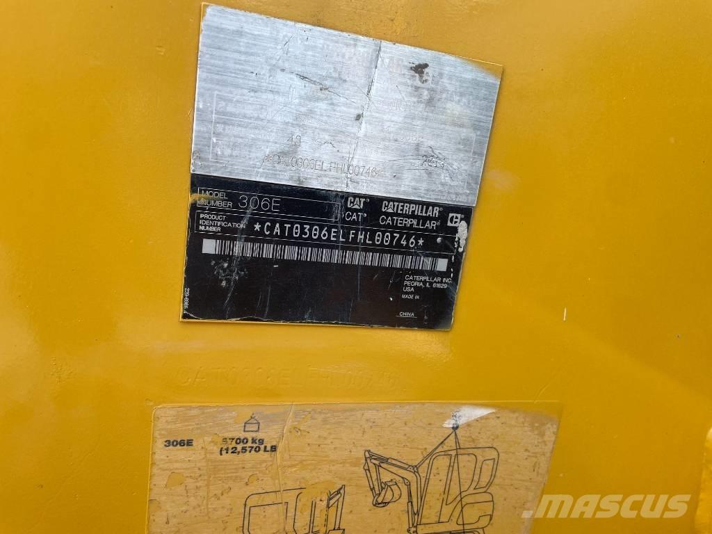 CAT 306 Mini ekskavatörler, 7 tona dek