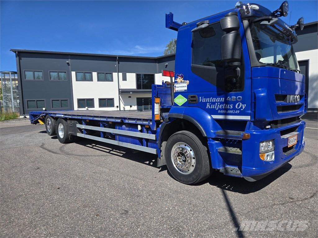 Iveco Stralis 26.420 Flatbed kamyonlar