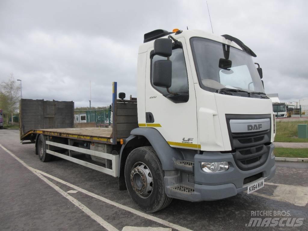 DAF 55.220 Düz Platformlu Oto Çekiciler/vinçli kamyonlar